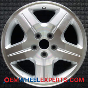 OEM Wheel Rim YW38PAKAC YW38PAKAB - 2007-2012 Dodge 17x6.5 Interchange 2287 Machined w/ Silver Pockets
