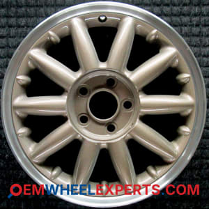 OEM Wheel Rim MR761495 MN101083YA - 1997-2001 Chrysler 17x6.5 Interchange 2084 Machined Lip w/ Bronze Spokes