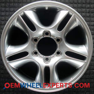 OEM Wheel Rim 4261160A20 4261A60080 - 2002-2009 Lexus 17x7.5 Interchange 74167 Hyper Silver