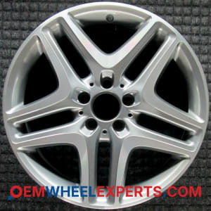 OEM Wheel Rim 17240117027X19 1724011702 - 2012-2016 Mercedes-Benz Rear 18x8.5 Interchange 85254 Machined w/ Charcoal Pockets