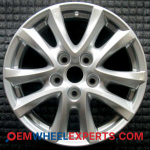OEM Wheel Rim 9965D06560 - 2014-2022 Mazda 16x6.5 Interchange 64961 All Silver