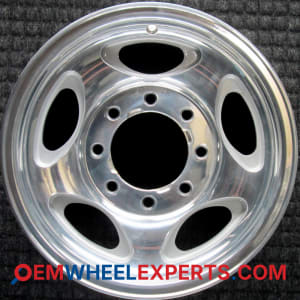OEM Wheel Rim AC2Z1007A BC2Z1007A - 2007-2019 Ford 16x7 Interchange 3756 Polished w/ Silver Pockets