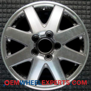 OEM Wheel Rim 12490098 - 2002-2004 Buick 16x6.5 Interchange 4044 Machined w/ Charcoal Pockets
