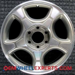 OEM Wheel Rim 9594944 09594944 - 2004-2009 Chevrolet 17x7 Interchange 5170 Machined w/ Charcoal Pockets