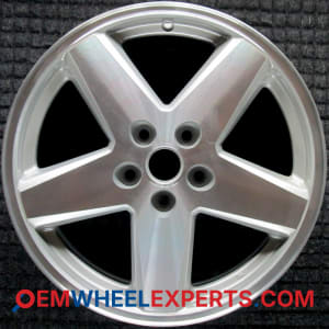 OEM Wheel Rim 1AR01PAKAA - 2007-2010 Jeep 18x7 Interchange 9071 Machined w/ Silver Pockets