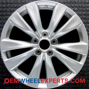 OEM Wheel Rim D0C001MM1A - 2011-2015 Infiniti 18x8 Interchange 73730 All Silver
