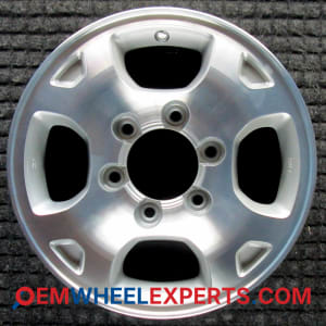 OEM Wheel Rim 403007Z100 - 1999-2002 Nissan 15x7 Interchange 62380 Machined w/ Silver Pockets