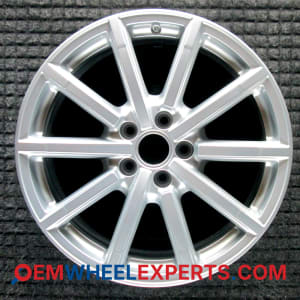 OEM Wheel Rim 8V0601025AQ - 2015-2018 Audi 18x8 Interchange 58949 Hyper Silver