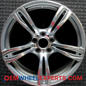 OEM Wheel Rim 36112283402 - 2011-2019 BMW Front 20x9.5 Interchange 71577 Polished