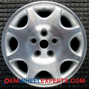 OEM Wheel Rim PD62SAV 4755040 - 1993-2002 Dodge, Eagle 16x7 Interchange 2033 Machined w/ Silver Pockets