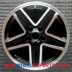 OEM Wheel Rim 1RA22GSAAA - 2007-2010 Jeep 17x6.5 Interchange 9069 Black