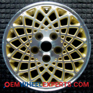 OEM Wheel Rim HY76PY2 HY76PD2 - 1994-1995 Chrysler 15x6 Interchange 2034 Machined w/ Gold Pockets