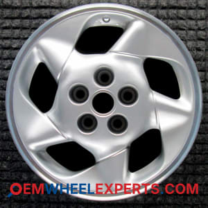 OEM Wheel Rim 12536729 - 1994-1999 Pontiac 16x7 Interchange 6514 Machined Lip w/ Silver Spokes