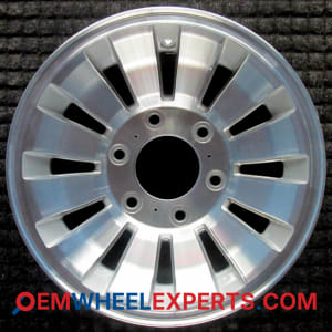OEM Wheel Rim  - 1980-1991 Jeep 15x7 Interchange 1190 Machined w/ Silver Pockets