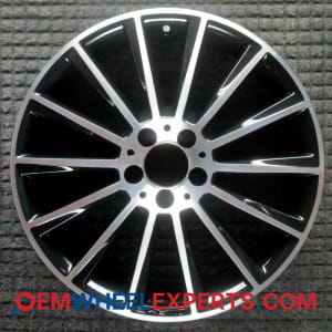 OEM Wheel Rim 20540114007X23 - 2015-2023 Mercedes-Benz Rear 19x8.5 Interchange 85375 Machined w/ Black Pockets