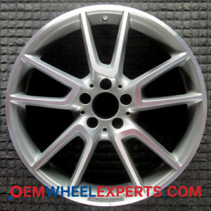 OEM Wheel Rim 20540149007X21 - 2016-2020 Mercedes-Benz Front 19x7.5 Interchange 85448 Machined w/ Gray Pockets