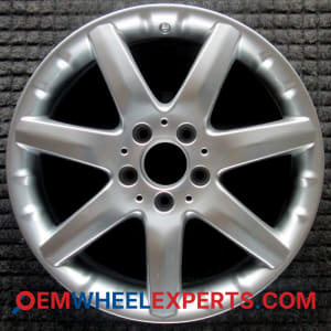 OEM Wheel Rim 2034011802 A2034011802 - 2001-2005 Mercedes-Benz 17x7.5 Interchange 65261 Hyper Silver