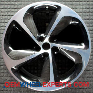 OEM Wheel Rim T2R3293 - 2014-2017 Jaguar 20x10.5 Interchange 59916 With Carbon Fiber Inserts