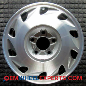 OEM Wheel Rim 12351274 - 1992 Oldsmobile 15x6 Interchange 6006 Machined w/ Silver Pockets