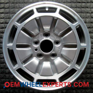 OEM Wheel Rim 13298351 13841587 - 1985-1990 Volvo 15x6 Interchange 70157 Machined w/ Charcoal Pockets