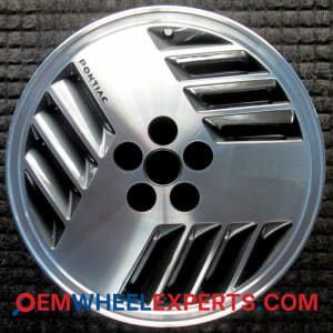 OEM Wheel Rim 12355257 12337691 - 1989-1994 Pontiac 16x6 Interchange 1654 Machined w/ Charcoal Pockets