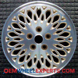 OEM Wheel Rim GG44SYM GG44SAK - 1996-1997 Chrysler, Dodge, Plymouth 16x6.5 Interchange 2074 Machined w/ Gold Pockets
