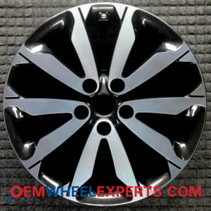 OEM Wheel Rim 52910D9310 - 2017-2019 Kia 18x7 Interchange 74749 Machined w/ Black Pockets
