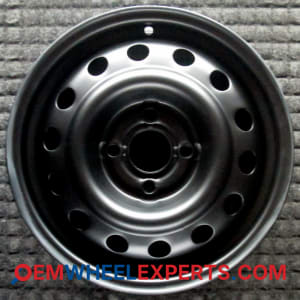 Genuine factory OEM Replica Black wheel for 2005-2011 Chevrolet, Pontiac Professionally remanufactured to like-new condition