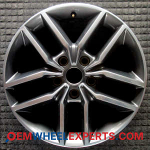 OEM Wheel Rim 5XK991XFAB 5XK991STAA - 2017-2020 Jeep 18x8 Interchange 9165 Polished w/ Charcoal Pockets