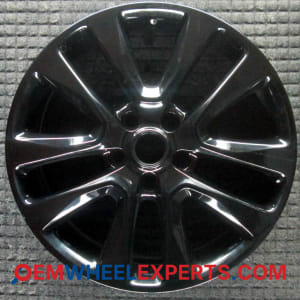 OEM Wheel Rim 5XL06DX8AA ALY09168U45 - 2016-2022 Jeep 20x8 Interchange 9168 Black
