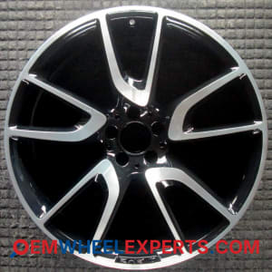 OEM Wheel Rim 25340128007X23 24340128007X23 - 2016-2019 Mercedes-Benz 21x9.5 Interchange 85550 Machined Lip w/ Black Spokes