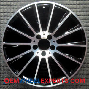OEM Wheel Rim 20540166007X23 - 2016-2023 Mercedes-Benz Rear 19x8.5 Interchange 85451 Machined w/ Black Pockets