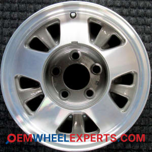 OEM Wheel Rim 9591783 31022696 - 1992-2002 Chevrolet, GMC 15x7 Interchange 5016 Machined w/ Argent Pockets