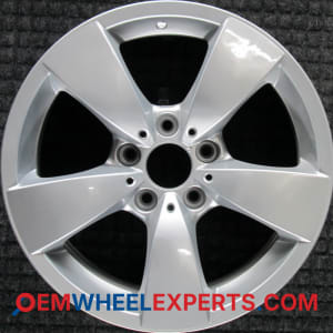 OEM Wheel Rim 36116776776 - 2002-2010 BMW 17x7.5 Interchange 59471 All Silver