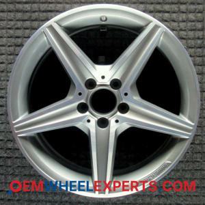 OEM Wheel Rim 2054011100 - 2015-2020 Mercedes-Benz Front 18x7.5 Interchange 85372 Machined w/ Gray Pockets