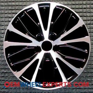OEM Wheel Rim 4261106E10 4261106F70 - 2018-2022 Toyota 18x8 Interchange 75221 Machined w/ Black Pockets