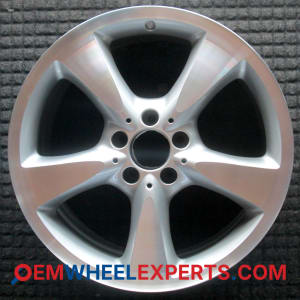 OEM Wheel Rim 2304012302 A23040123027X25 - 2004-2005 Mercedes-Benz 18x9.5 Interchange 65327 Machined w/ Silver Pockets