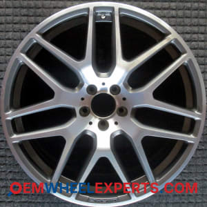 OEM Wheel Rim 16640128007X21 1664012800 - 2016-2019 Mercedes-Benz 21x10 Interchange 85489 Machined w/ Gray Pockets