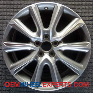 OEM Wheel Rim 4261124840 - 2015-2018 Lexus 19x9 Interchange 74310 Machined w/ Gray Pockets