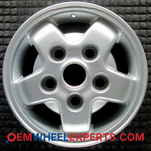 OEM Wheel Rim NTC9976MNH - 1994-2002 Land Rover 16x7 Interchange 72144 All Silver