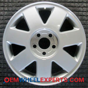 OEM Wheel Rim 2W4Z1007DA - 2002-2004 Lincoln 16x7 Interchange 3477 All Silver