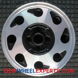 OEM Wheel Rim 321601025NV7G 321601025NBJN - 1987-1993 Volkswagen 14x6 Interchange 69661 Machined w/ Dark Charcoal Pockets