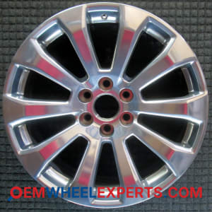 OEM Wheel Rim 84227090 - 2019-2024 Chevrolet, GMC 22x9 Interchange 5922 Polished