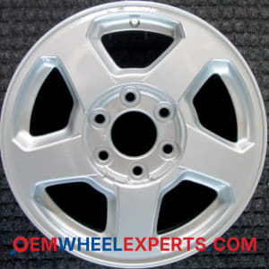 OEM Wheel Rim 9593372 - 2002-2006 Chevrolet 16x7 Interchange 5140 All Silver
