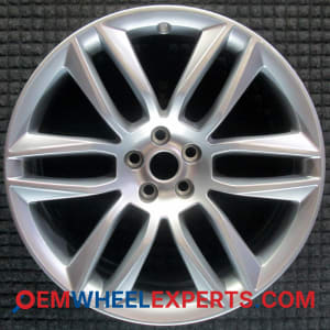 OEM Wheel Rim T2R4756 - 2014-2024 Jaguar Rear 20x10.5 Interchange 59921 All Silver