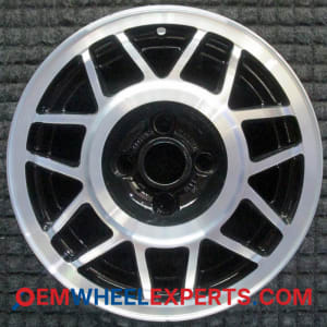 OEM Wheel Rim 176601025 171601025H091 - 1982-1992 Volkswagen 14x6 Interchange 69637 Machined w/ Black Pockets