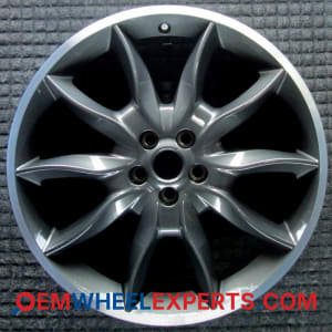 OEM Wheel Rim C2Z16351 - 2011-2015 Jaguar 20x8.5 Interchange 59888 Machined Lip w/ Gray Spokes