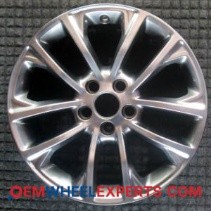 OEM Wheel Rim 6BG71DD5AB 6BG721D2AA - 2019-2023 Jeep 17x7 Interchange 9201 Hyper Silver