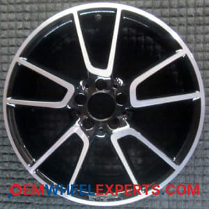 OEM Wheel Rim 20540165007X23 - 2016-2020 Mercedes-Benz Rear 19x8.5 Interchange 85449 Machined w/ Black Pockets