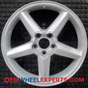 OEM Wheel Rim 82205896 04656674AB - 2001-2002 Chrysler 16x6 Interchange 2275 All Silver